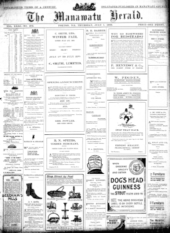 Issue page