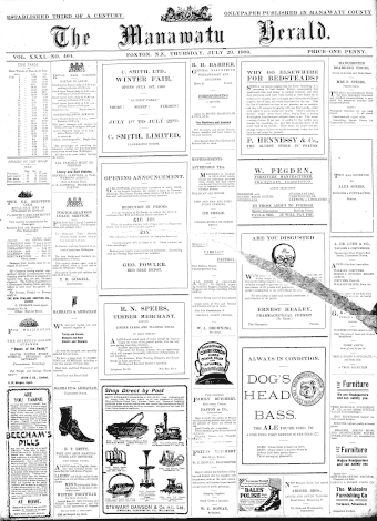 Issue page