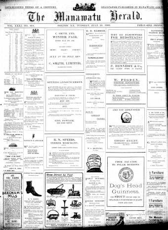 Issue page