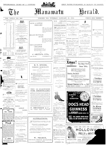 Issue page