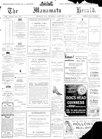 Issue page
