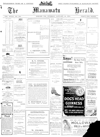 Issue page