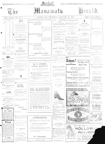 Issue page