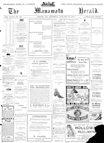 Issue page