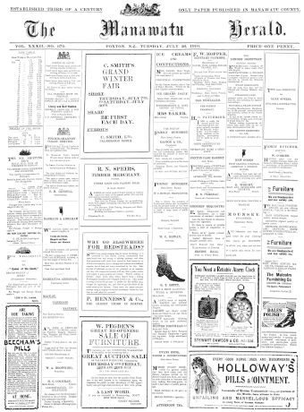 Issue page