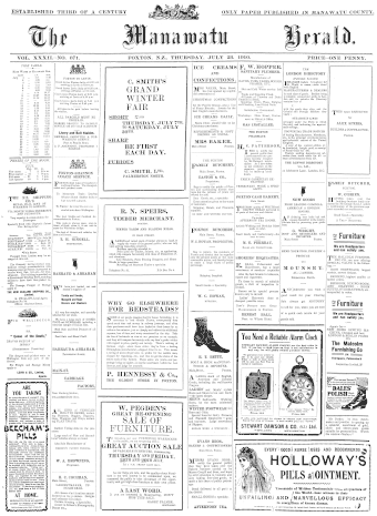 Issue page