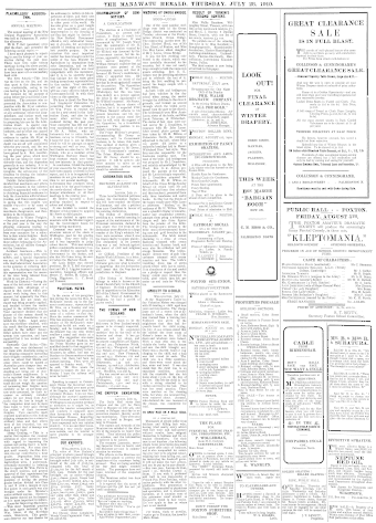 Issue page