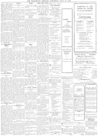 Issue page