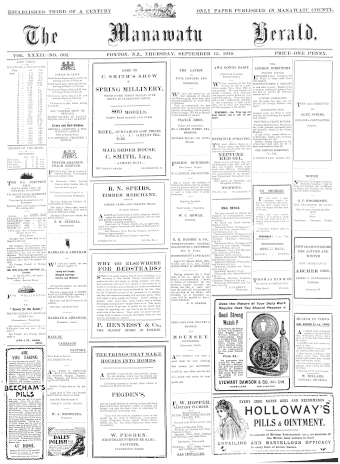 Issue page