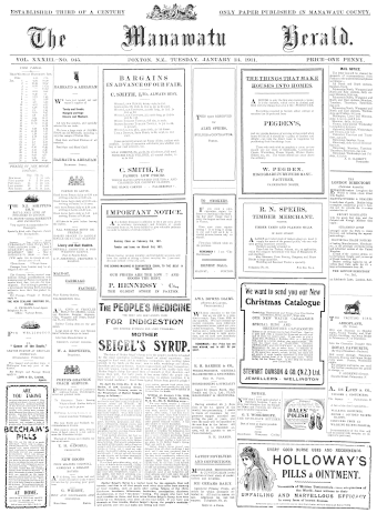 Issue page