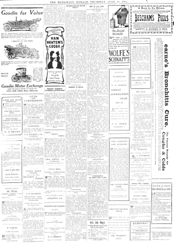 Issue page