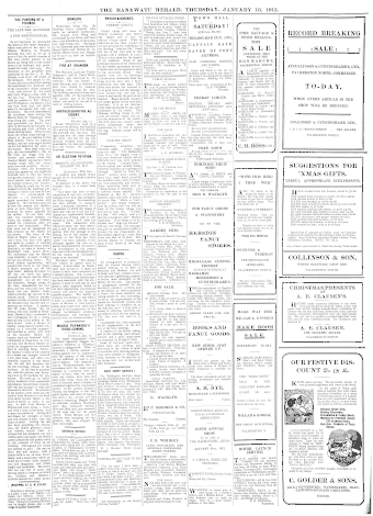 Issue page