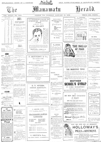 Issue page