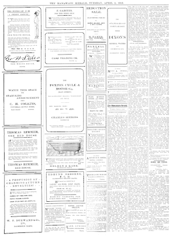 Issue page