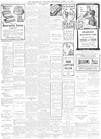 Issue page