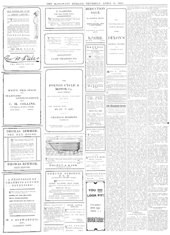 Issue page