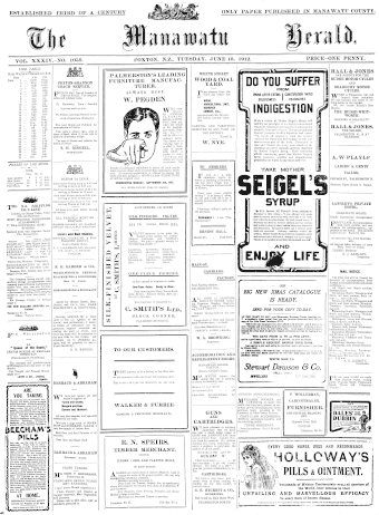 Issue page