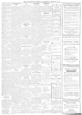 Issue page