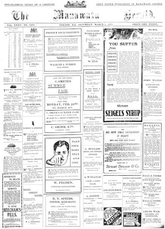 Issue page