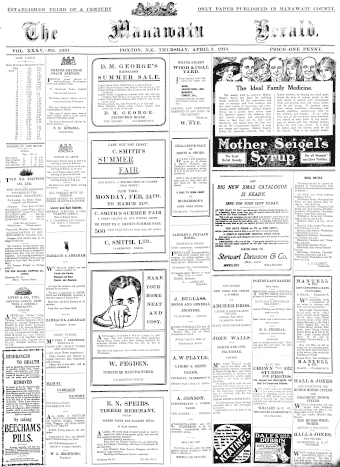Issue page