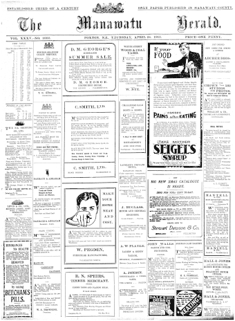 Issue page
