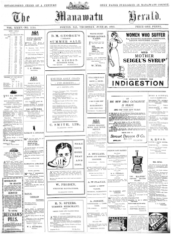 Issue page