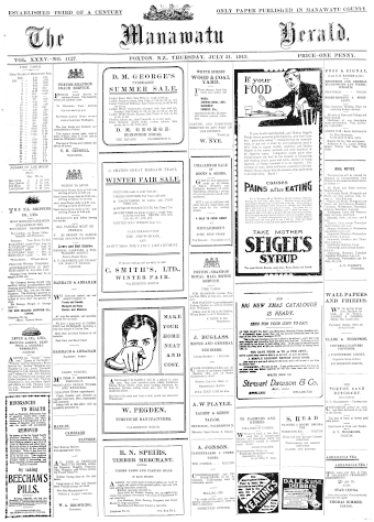 Issue page