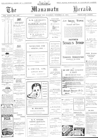 Issue page