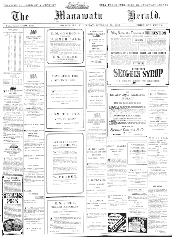 Issue page