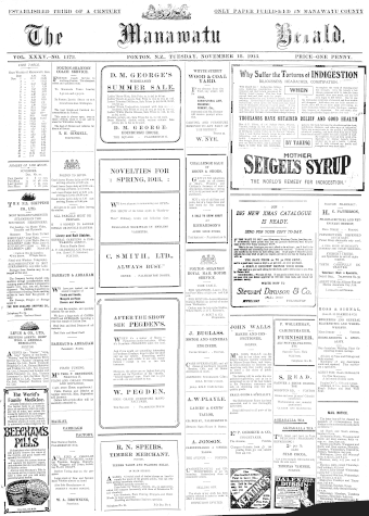Issue page