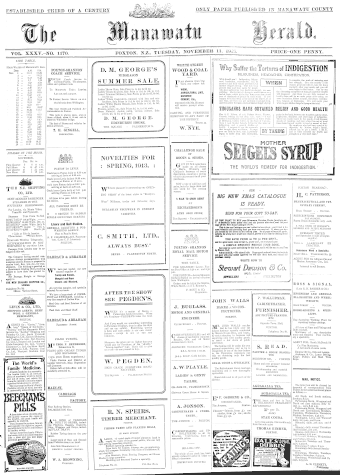 Issue page
