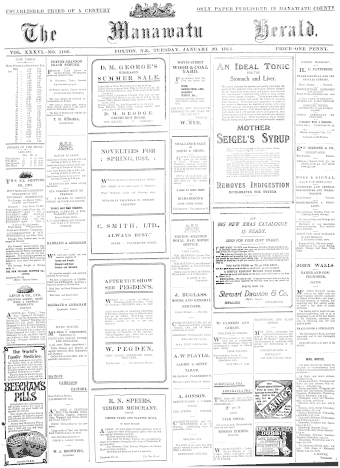 Issue page