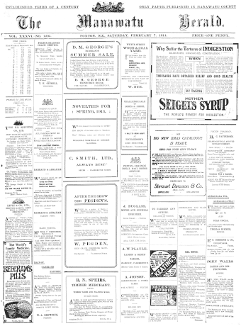 Issue page