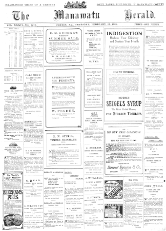 Issue page