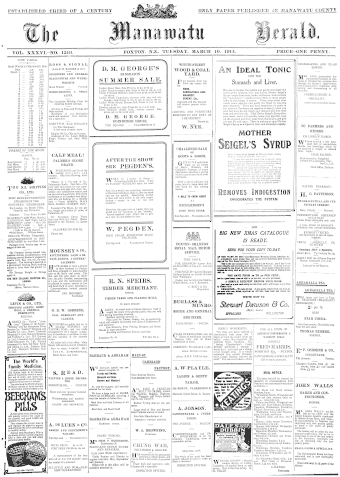 Issue page