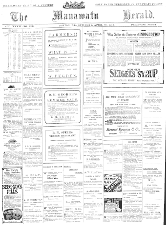 Issue page
