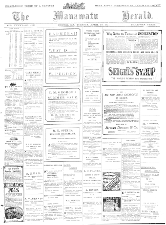 Issue page