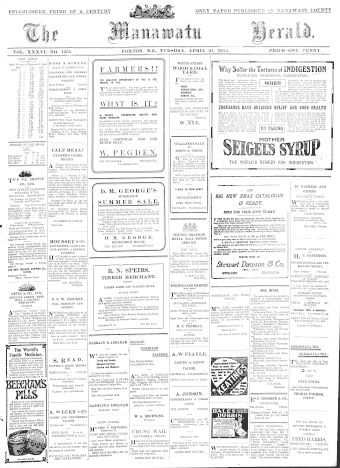 Issue page