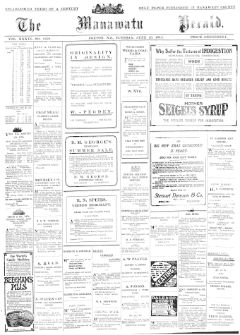 Issue page