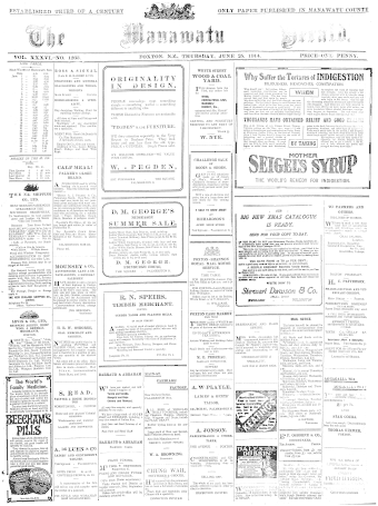 Issue page