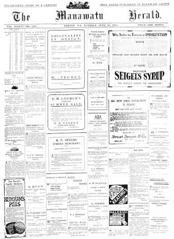 Issue page