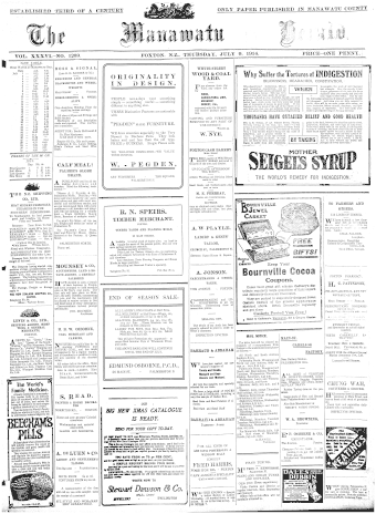 Issue page