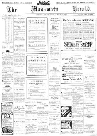 Issue page