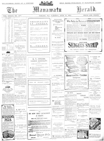 Issue page