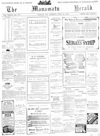 Issue page
