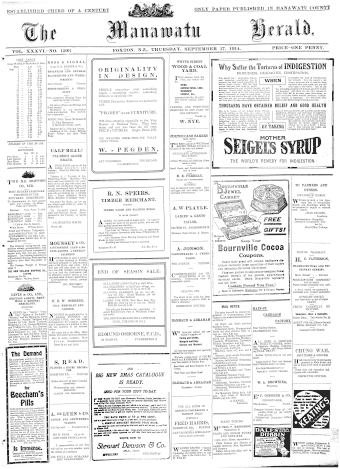 Issue page