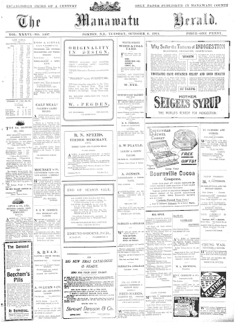 Issue page