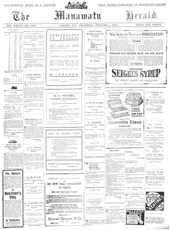 Issue page