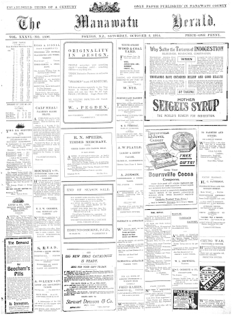 Issue page