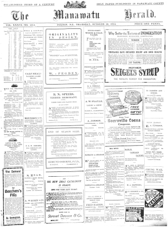 Issue page